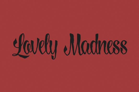 Lovely Madness Font
