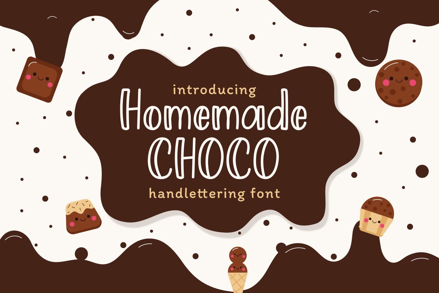 Homemade Choco Font