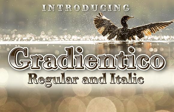 Gradientico Font