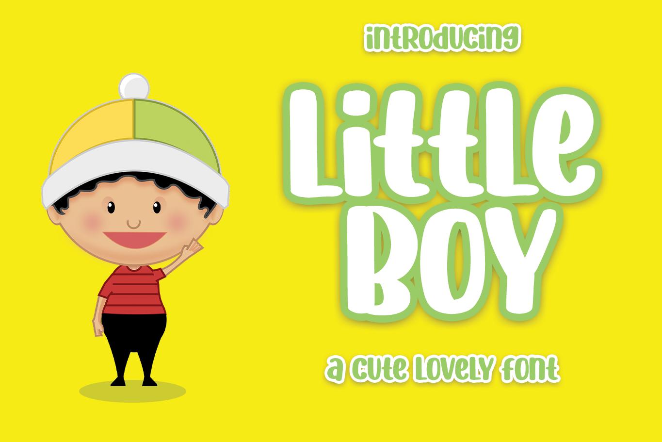 Little Boy Font