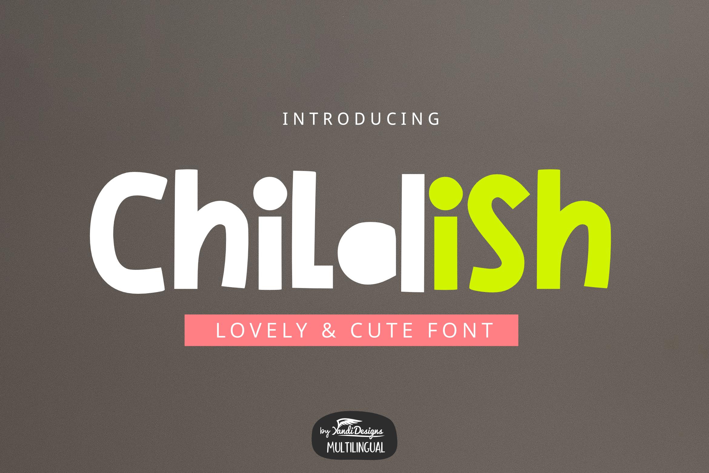 Childish Font