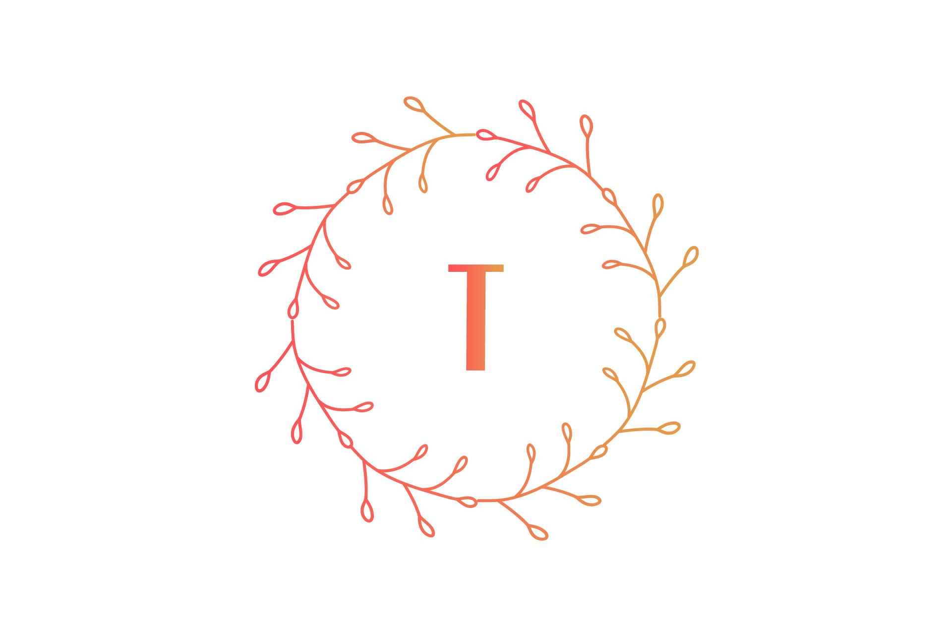 Monogram Beauty Element Frame