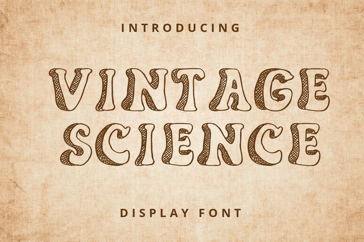 Vintage Science Font