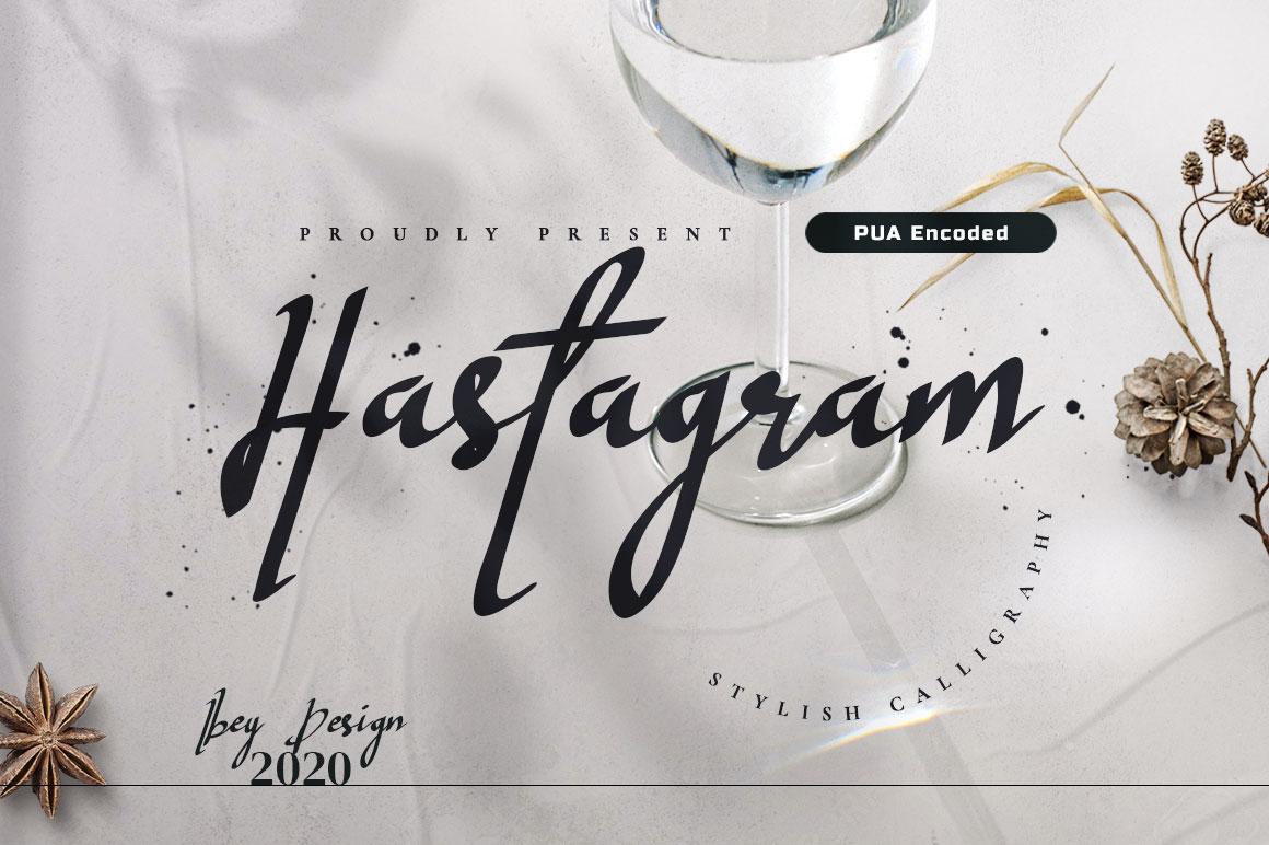 Hastagram Font