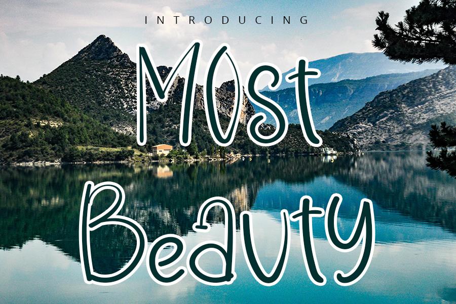 Most Beauty Font