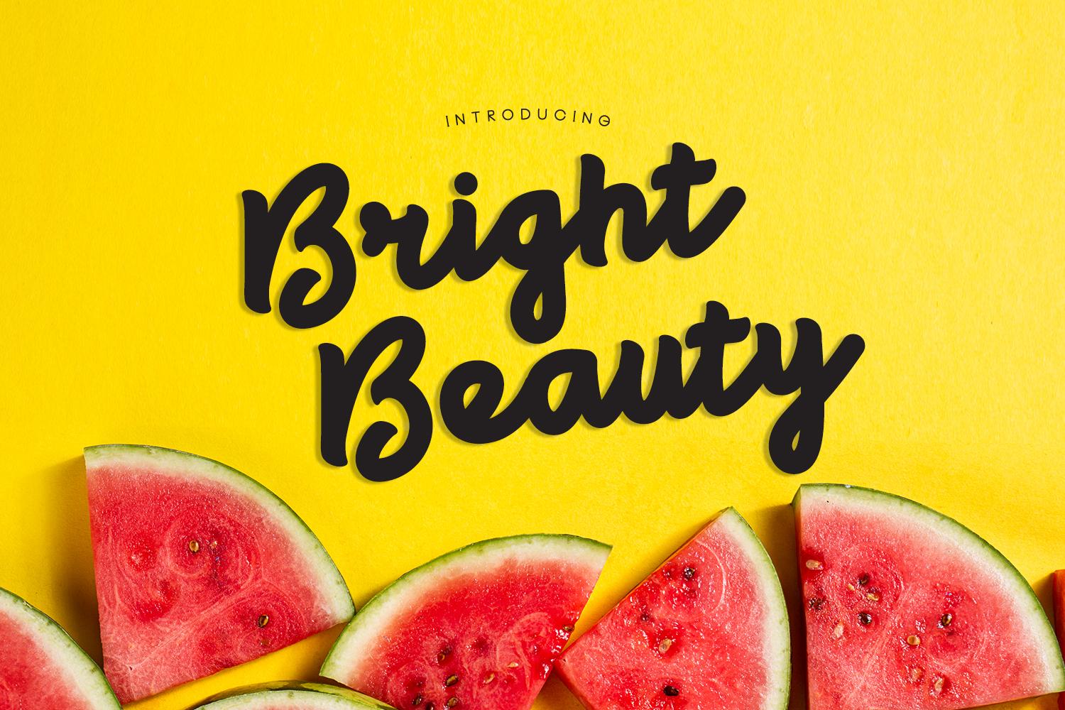 Bright Beauty Font