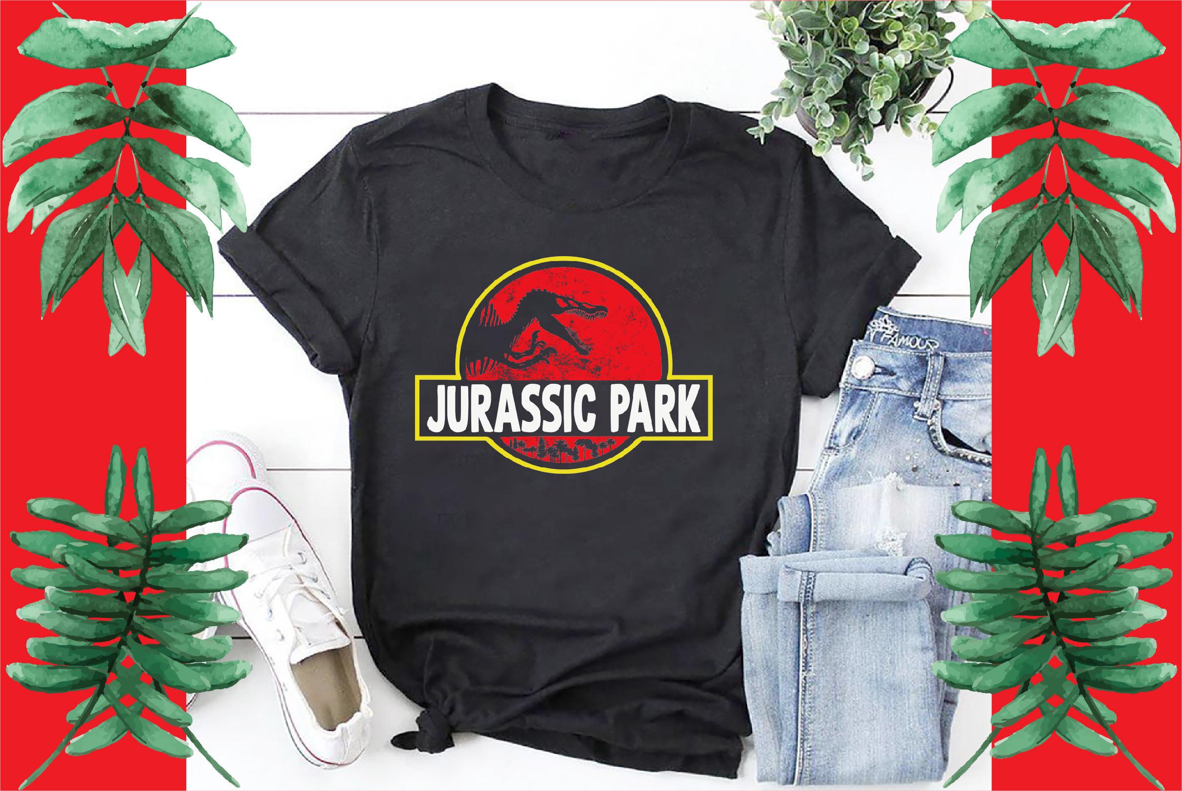 Jurassic Park T- Shirt Design.