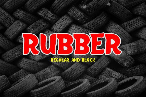 Rubber Font