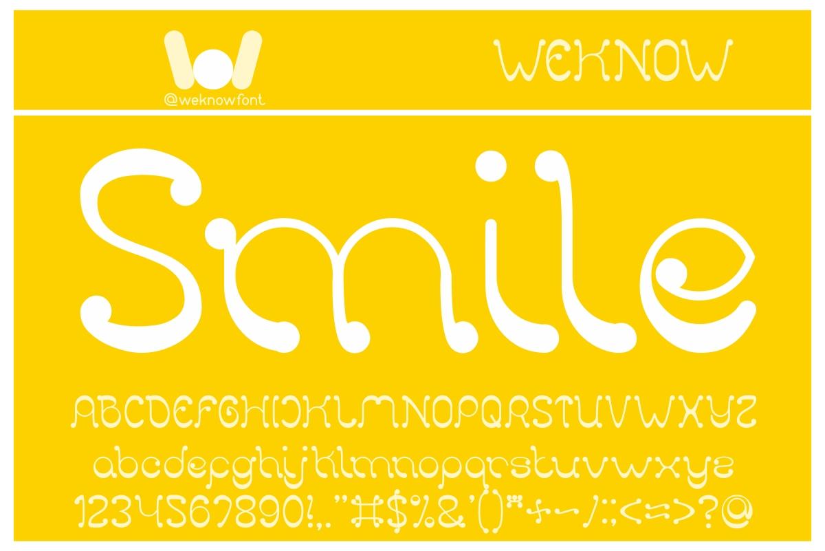 Smile Font