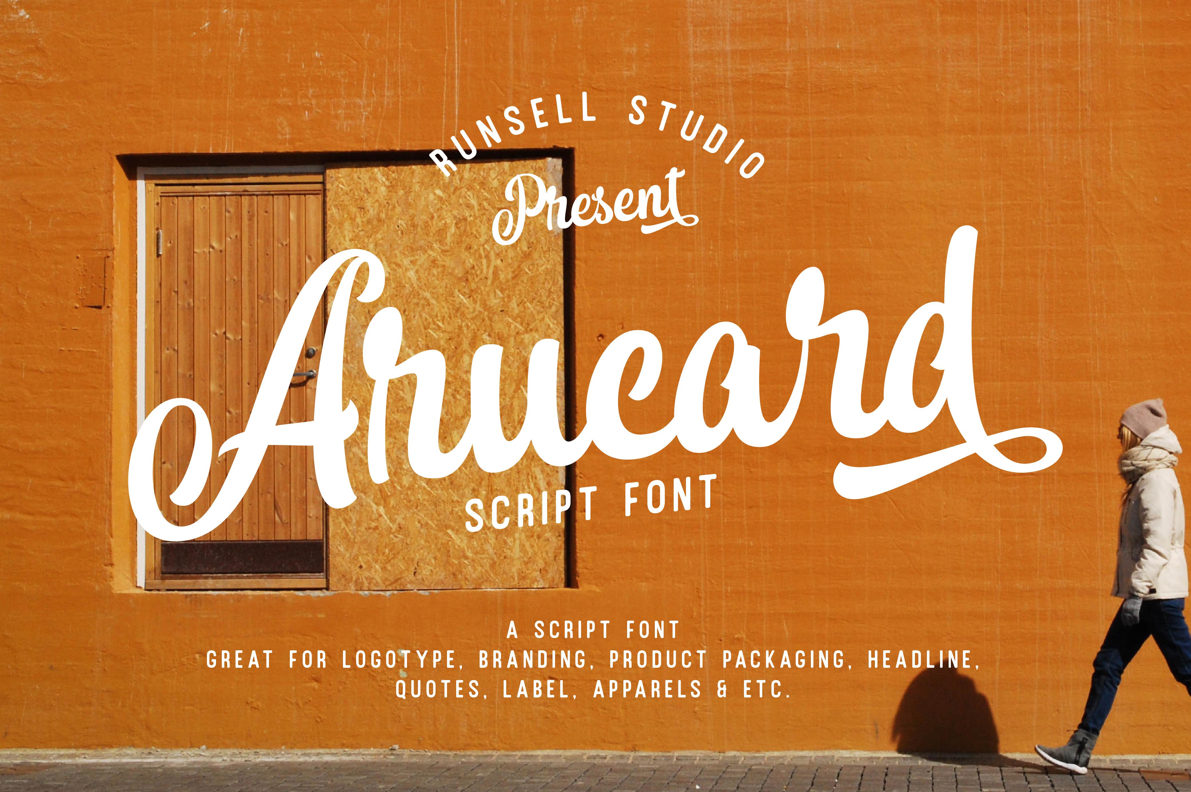 Arucard Script Font