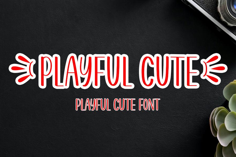 Playful Cute Font