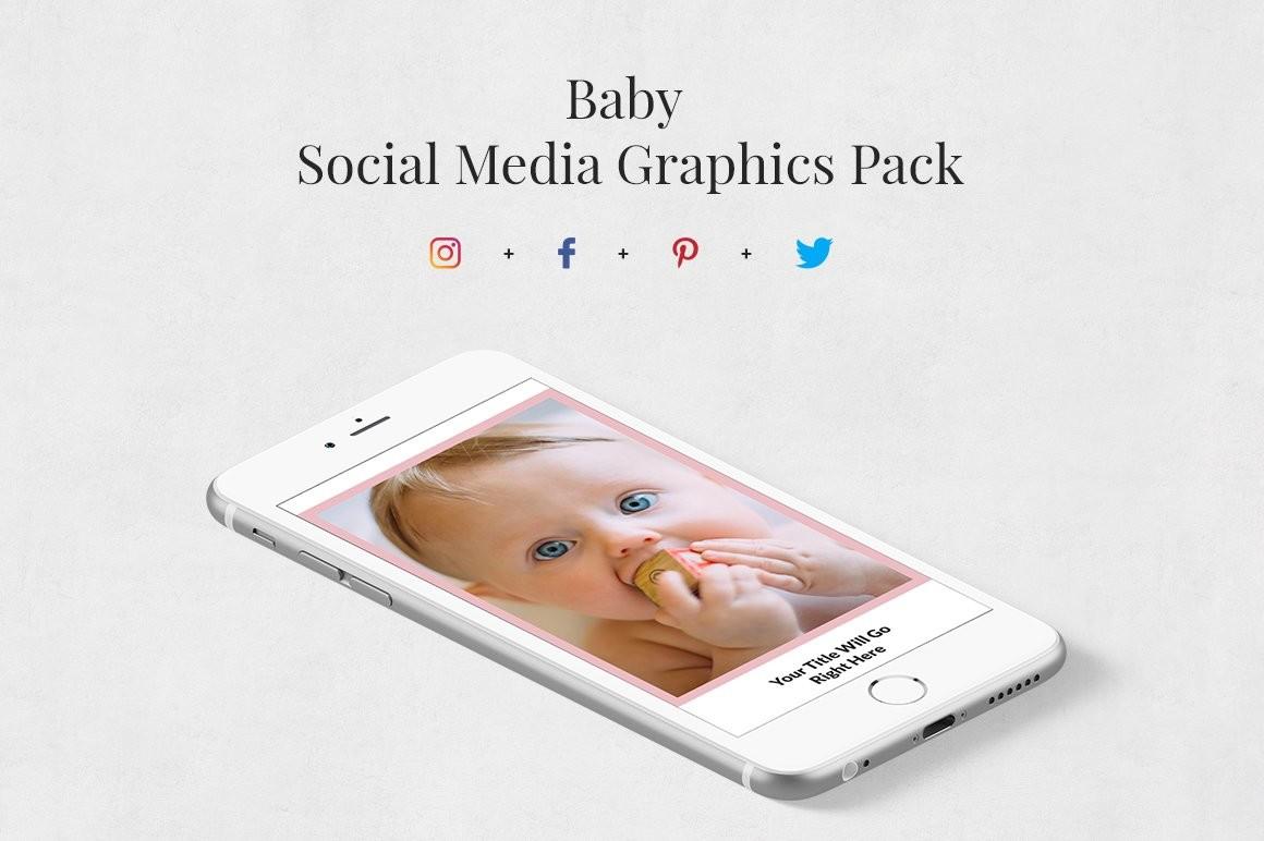Baby Social Media Graphics Pack