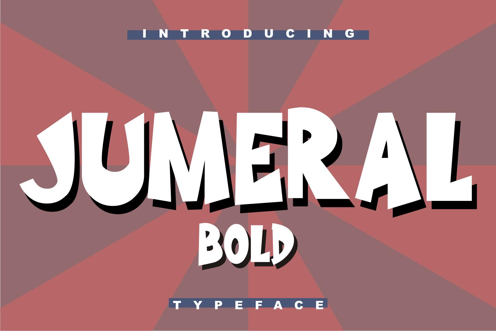 Jumeral Font