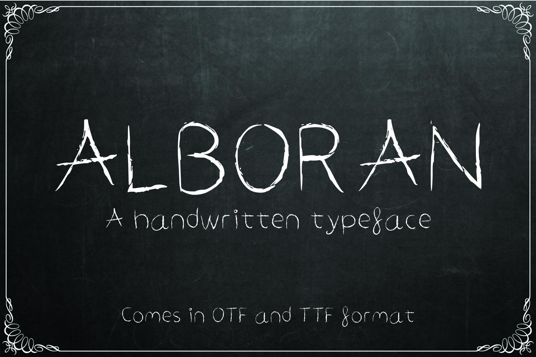 Alboran Font