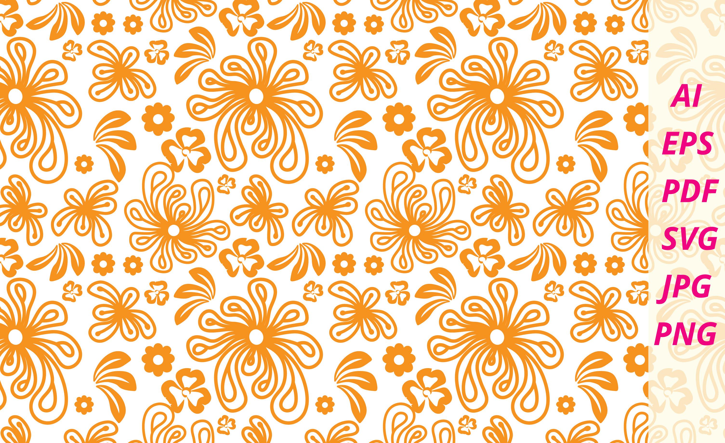 Floral Seamless Vector Pattern