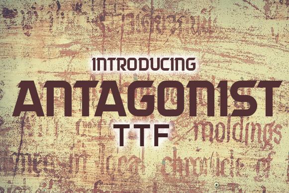 Antagonist Font