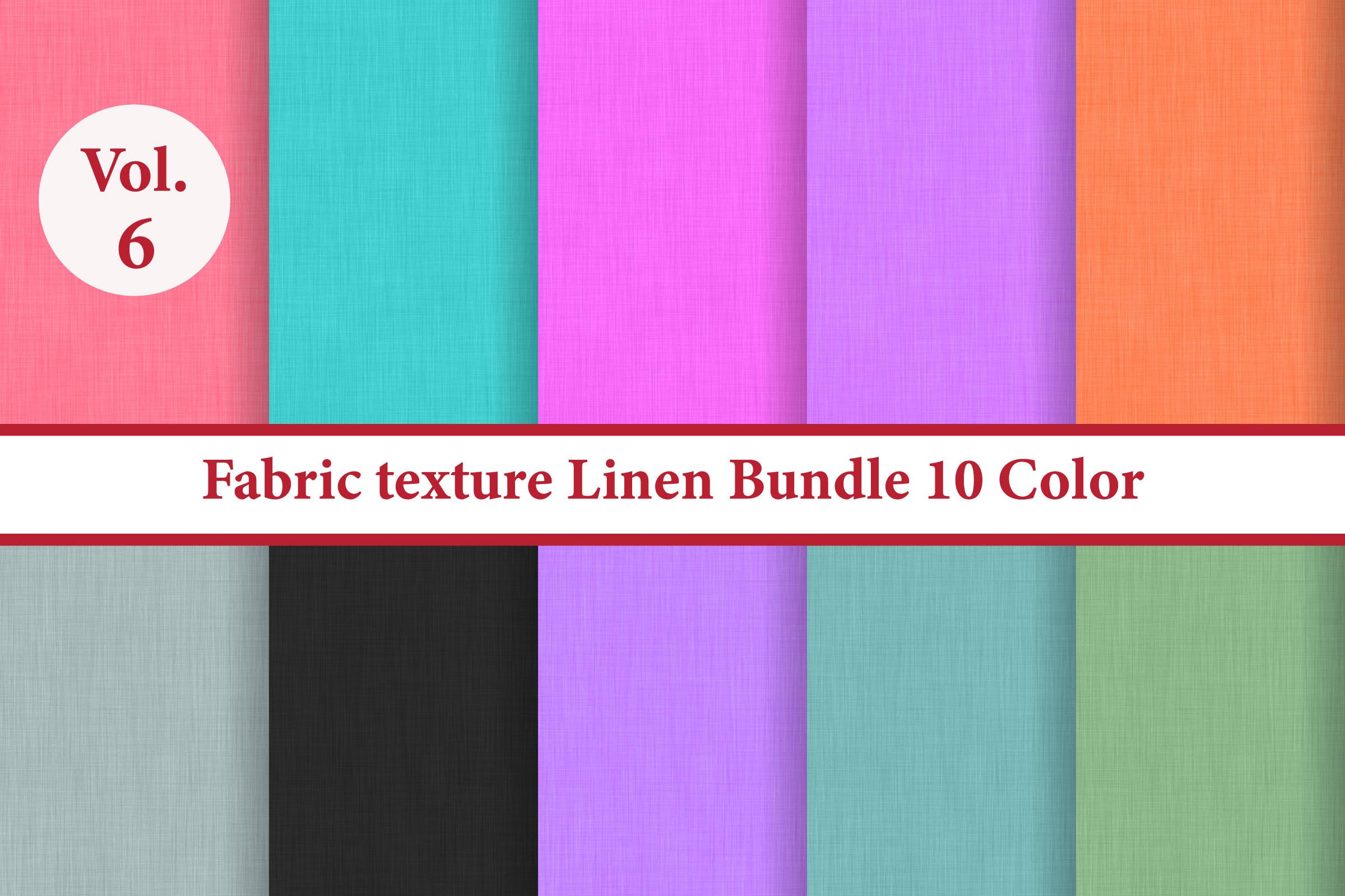 Fabric Linen Bundle 10 Color Vol.6