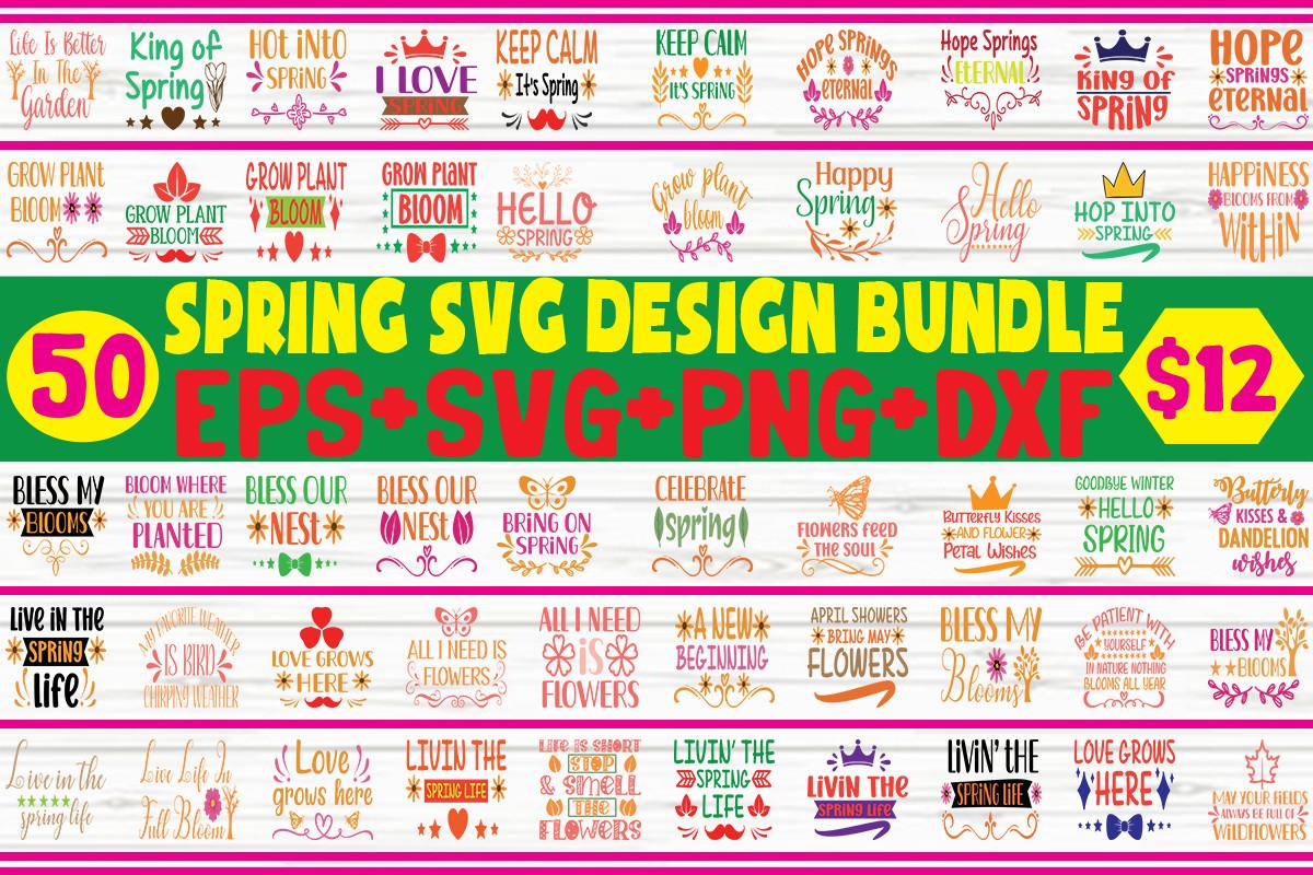 Spring SVG Bundle