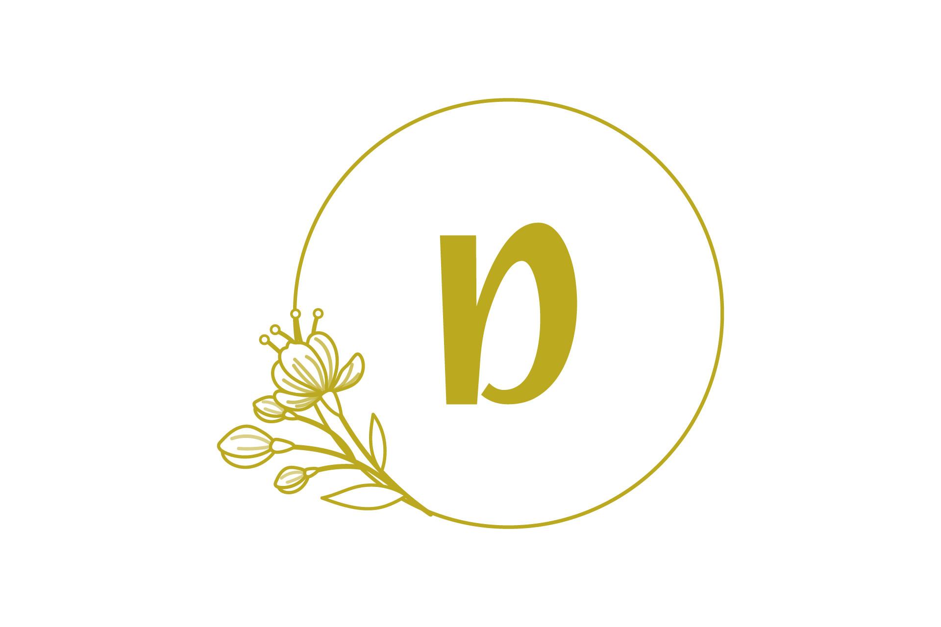 Monogram Minimalist Beauty Isolated