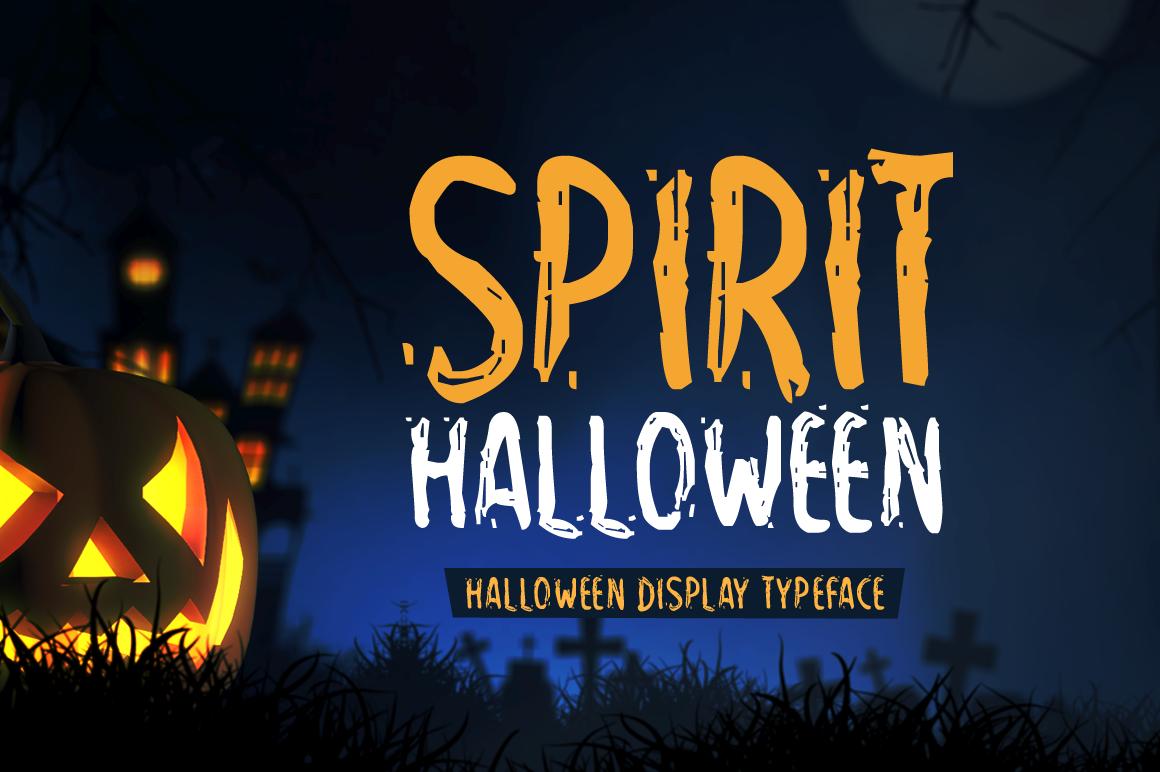 Spirit Halloween Font