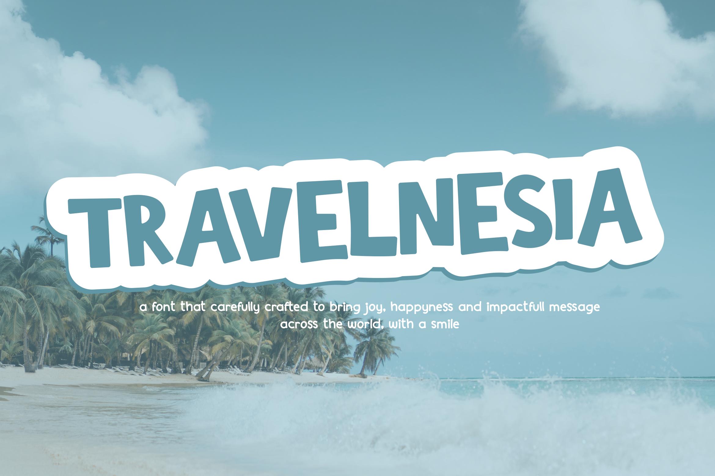 Travelnesia Font