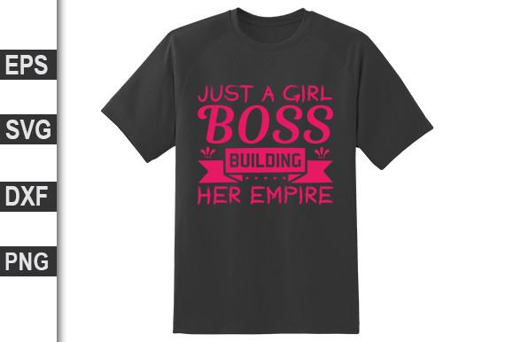 Girl Power Svg Design, Just a Girl Boss