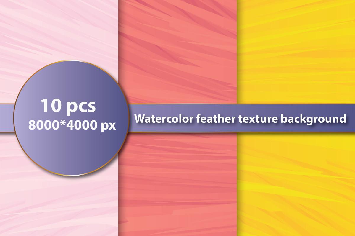 Abstract Watercolor Feather Texture