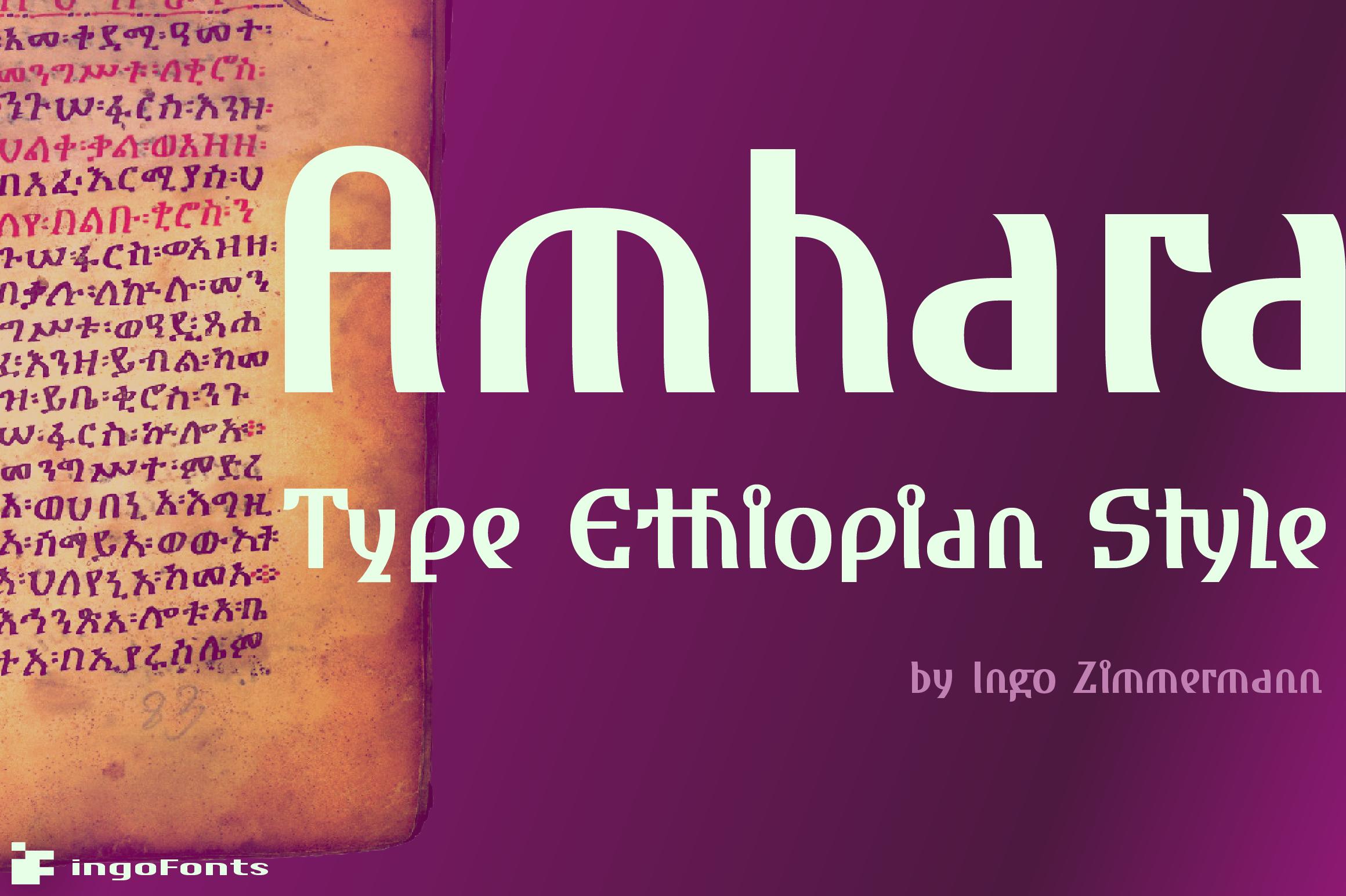 Amhara Font