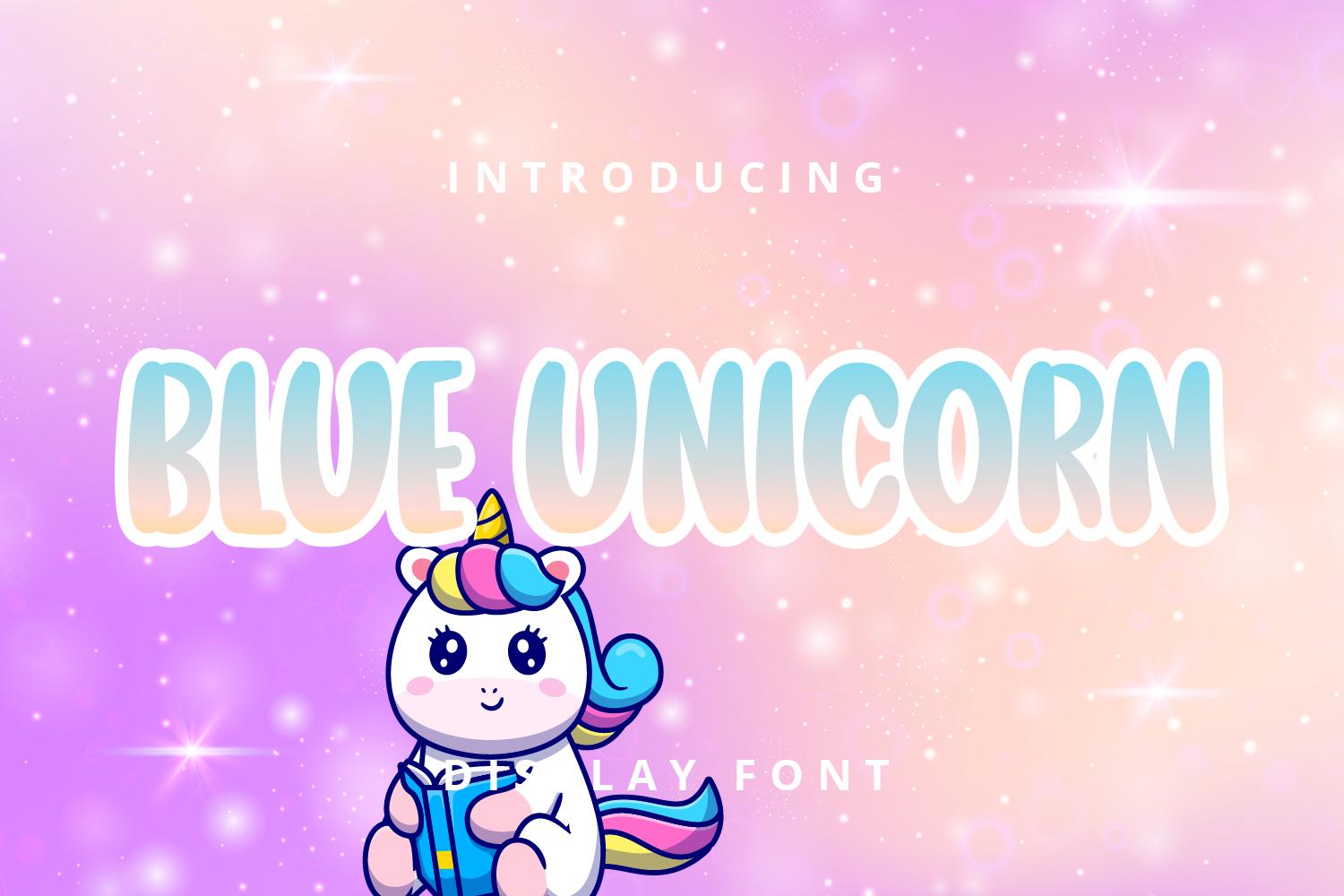 Blue Unicorn Font
