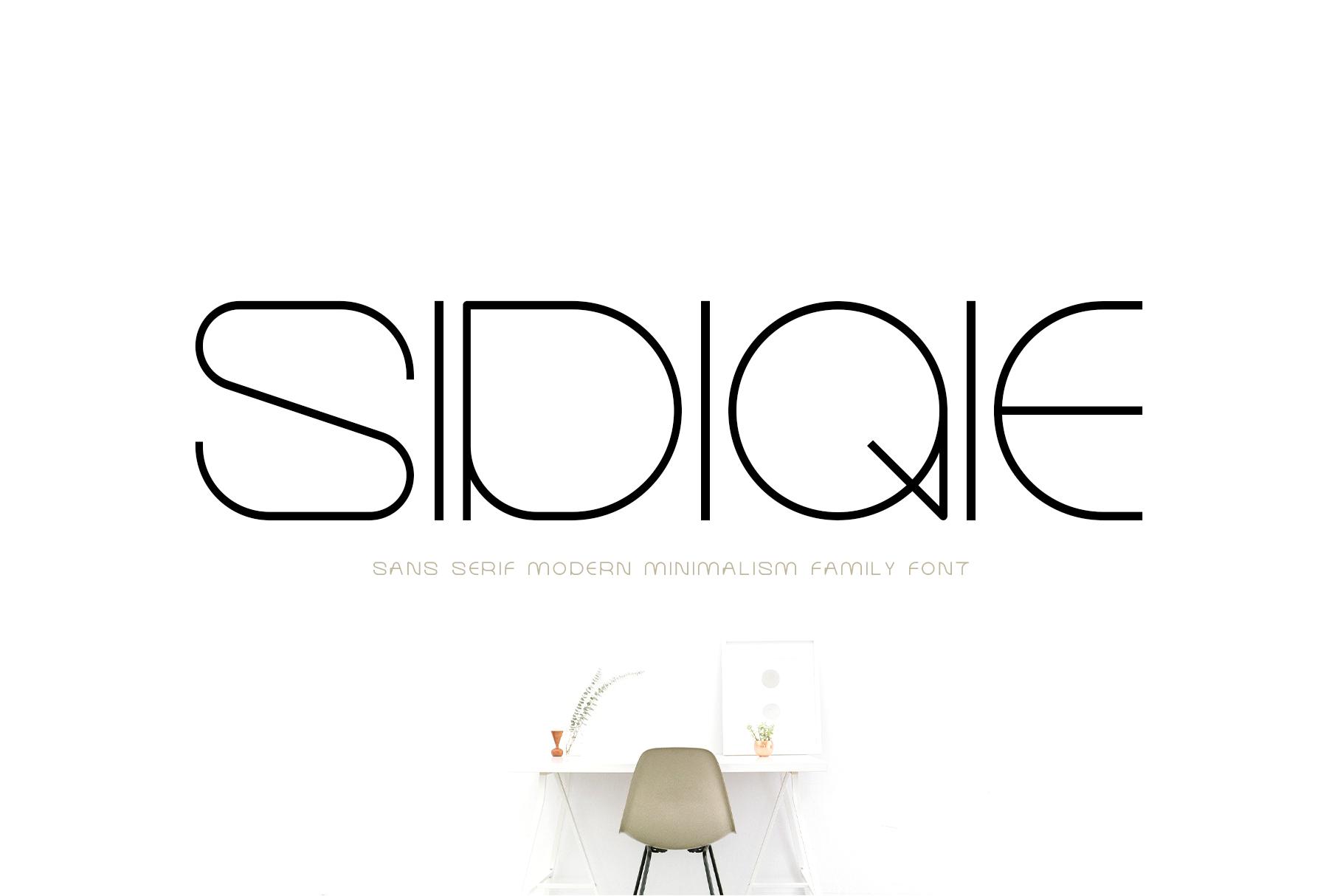 Sidiqie Family Font