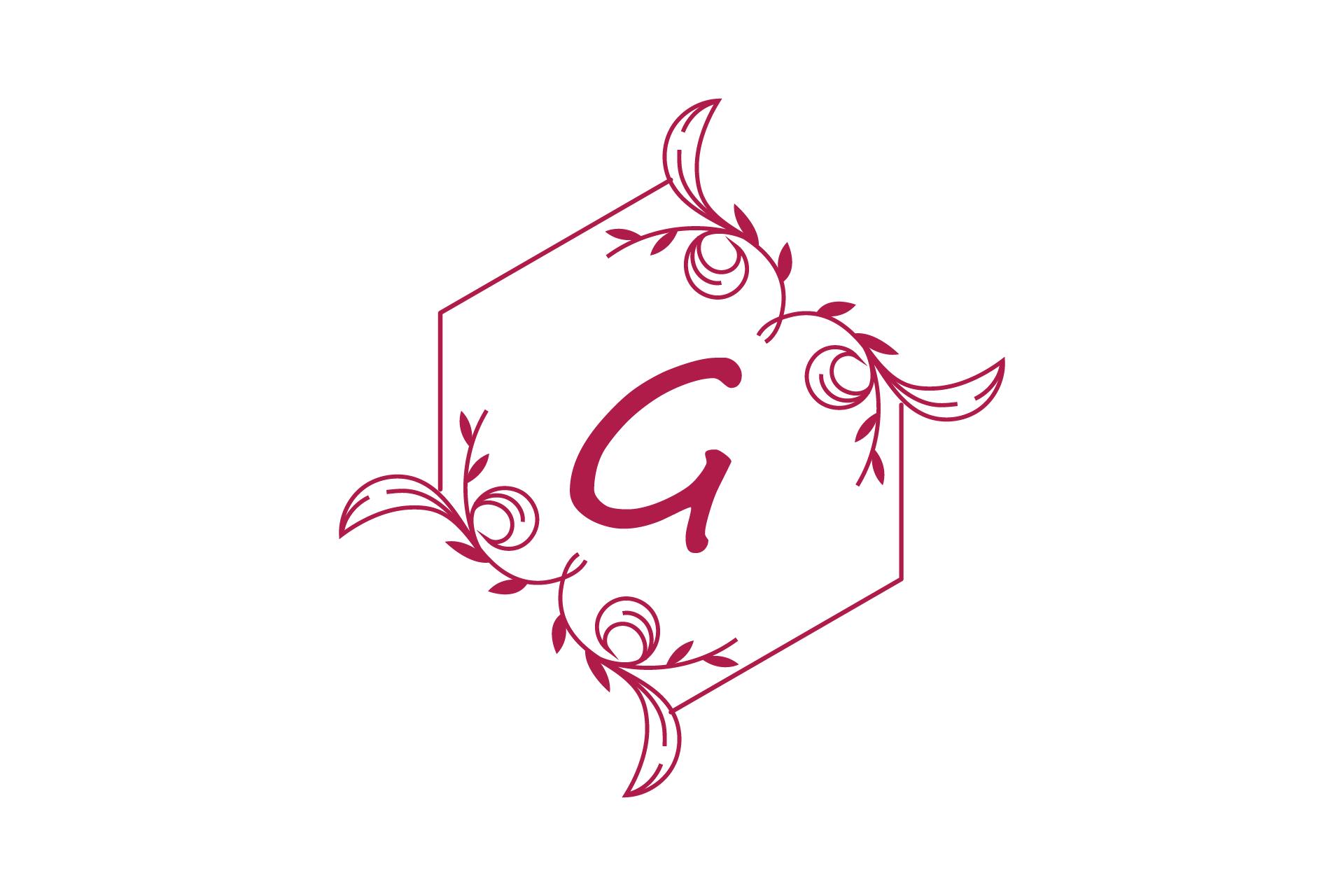 Typography Template Monogram