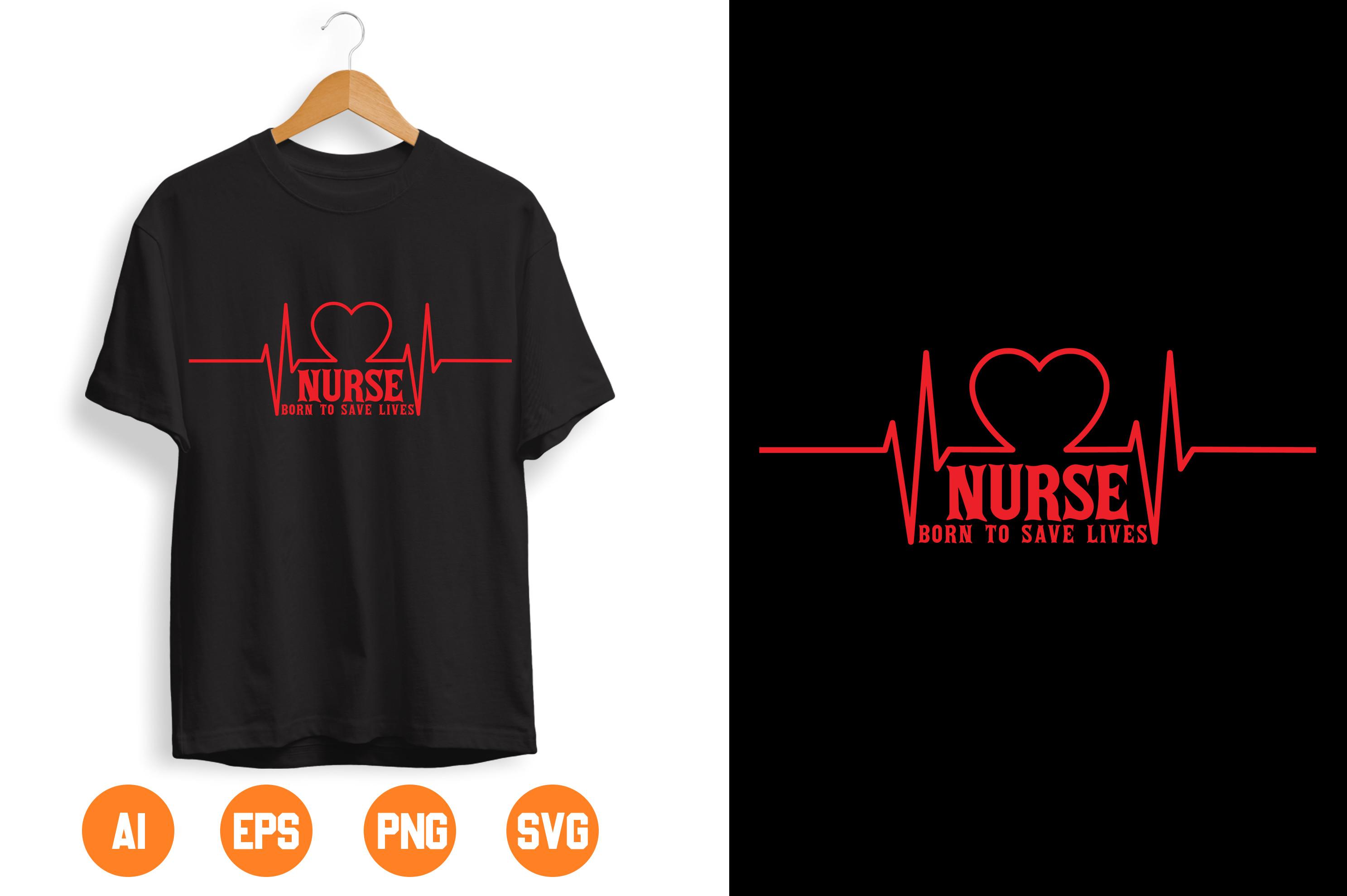 Nurse T-shirt Design 106