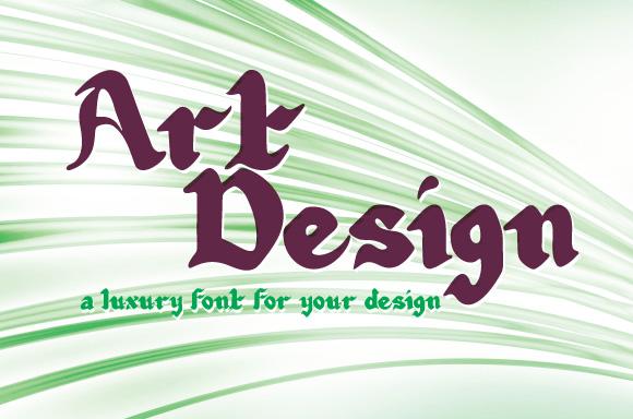 Art Design Font