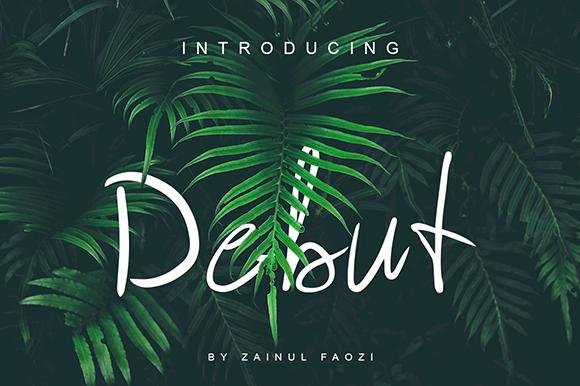 Debut Font