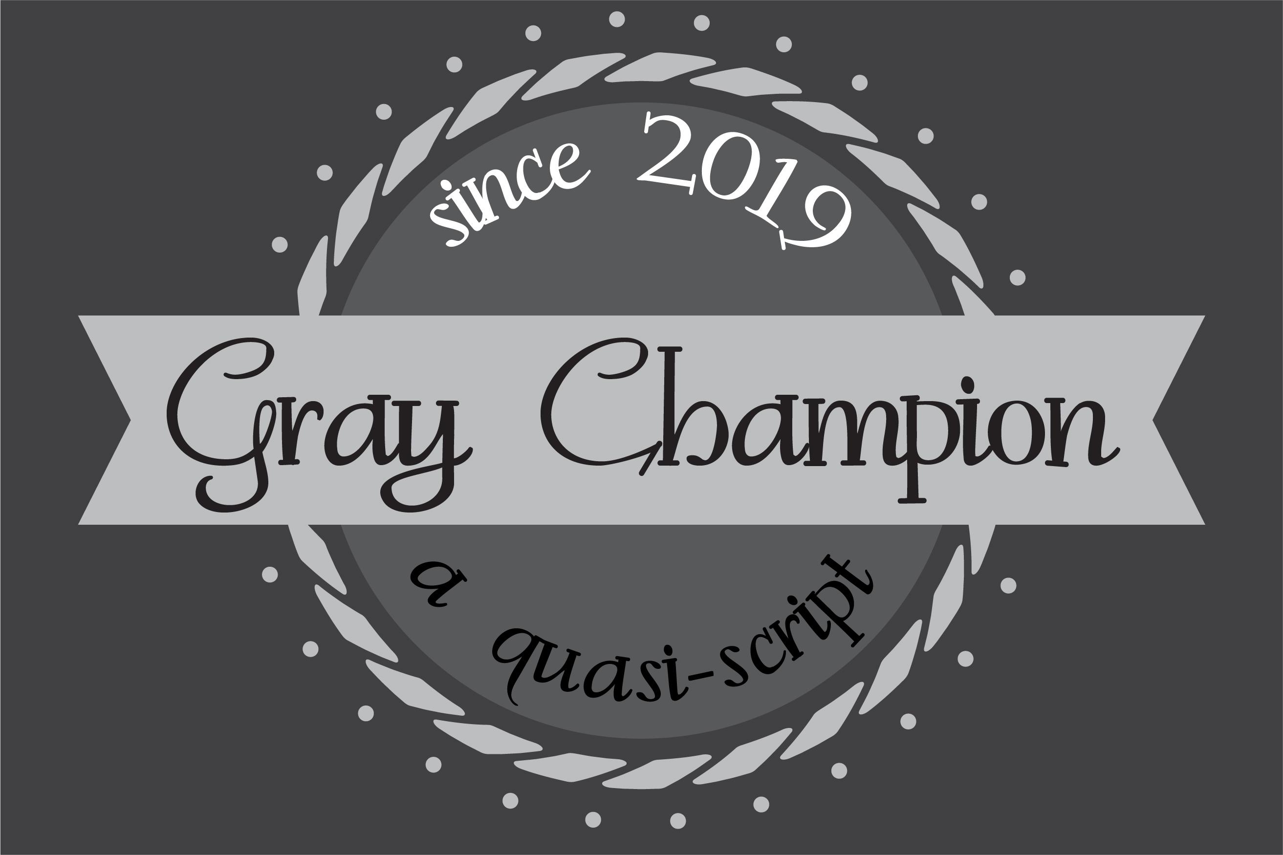 Gray Champion Font