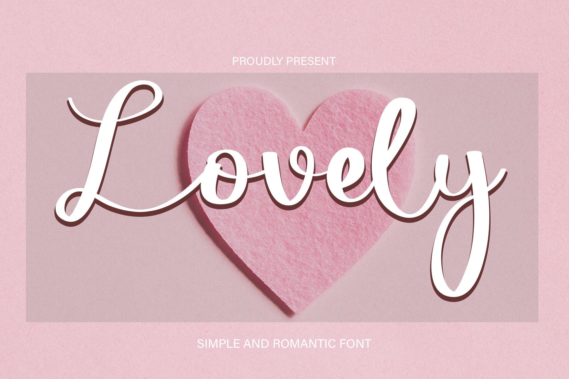 Lovely Font