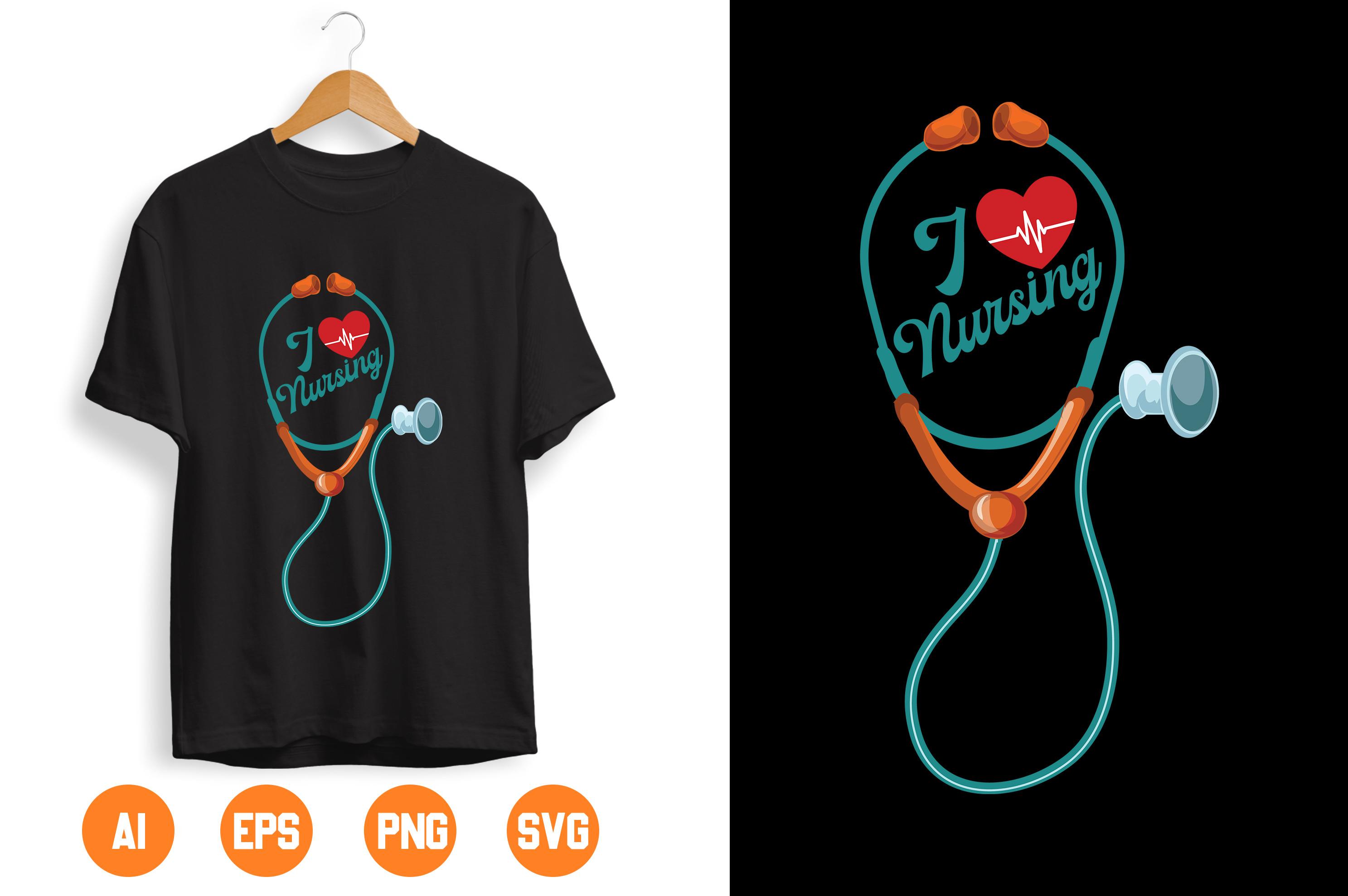 Nurse T-shirt Design 88