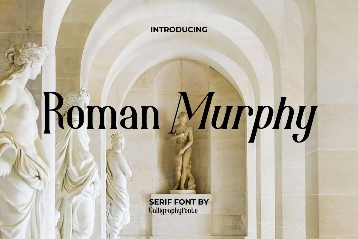 Roman Murphy Font