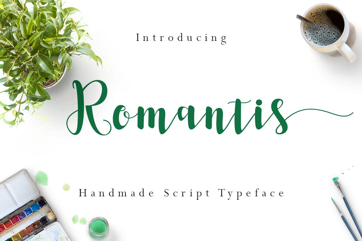 Romantis Font