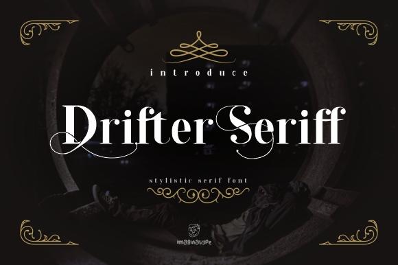 Drifter Seriff Font