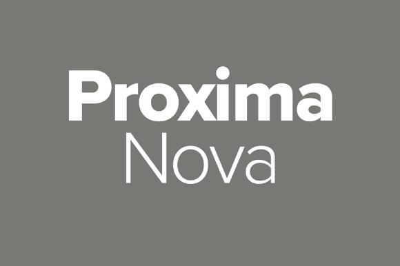Proxima Nova Font