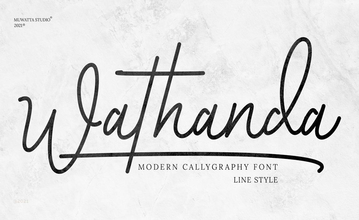 Wathenda Font