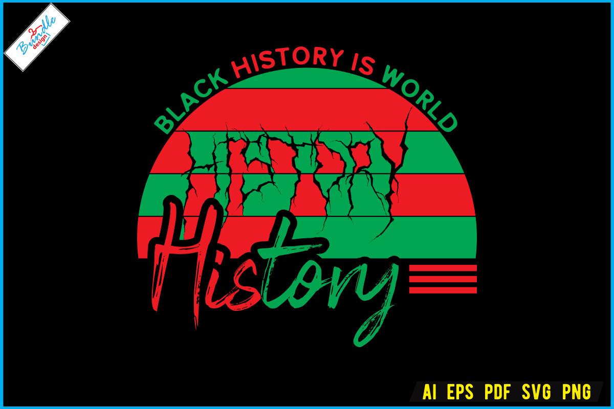 Black History T-Shirt Design
