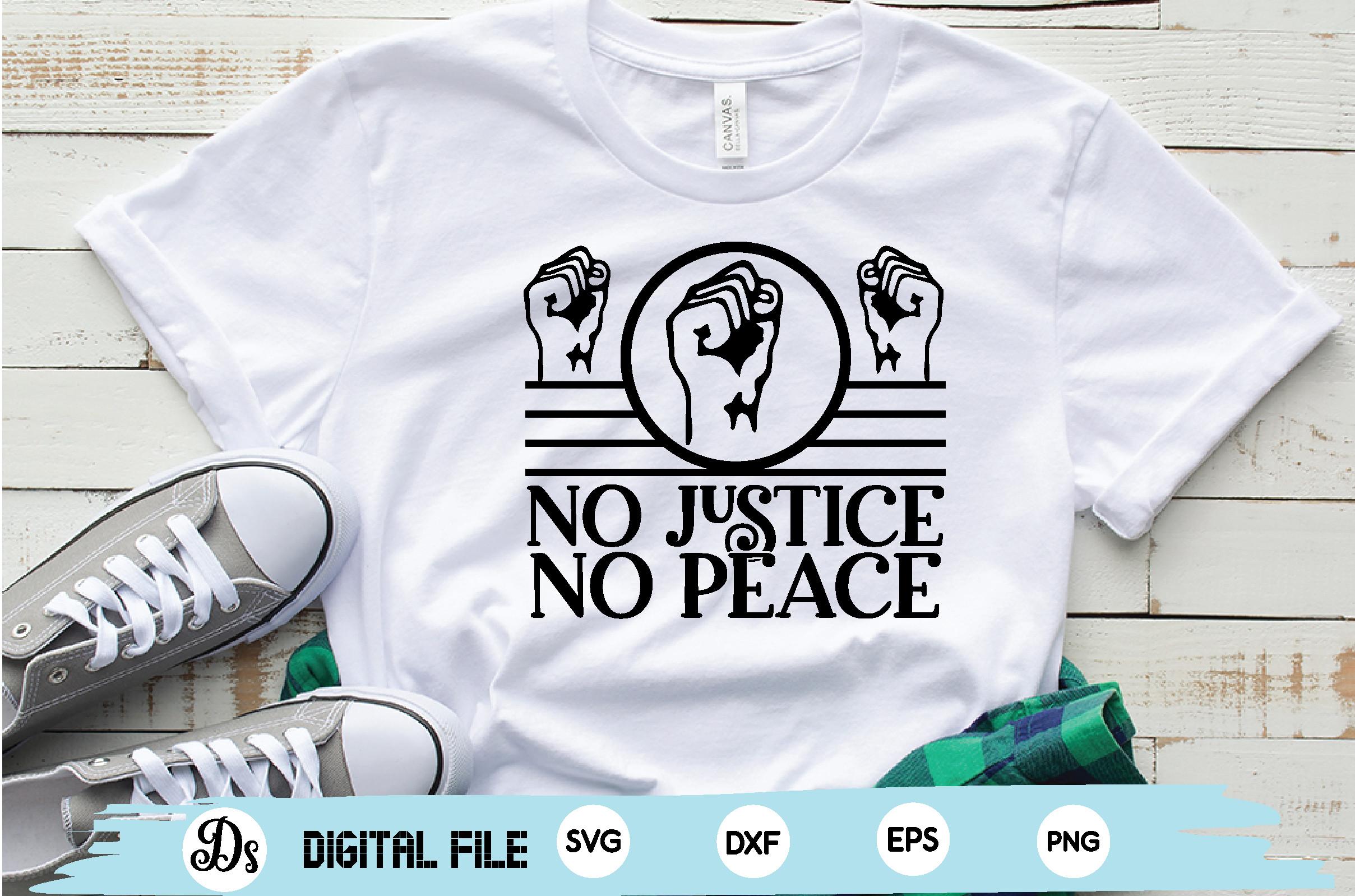 No Justice No Peace Svg