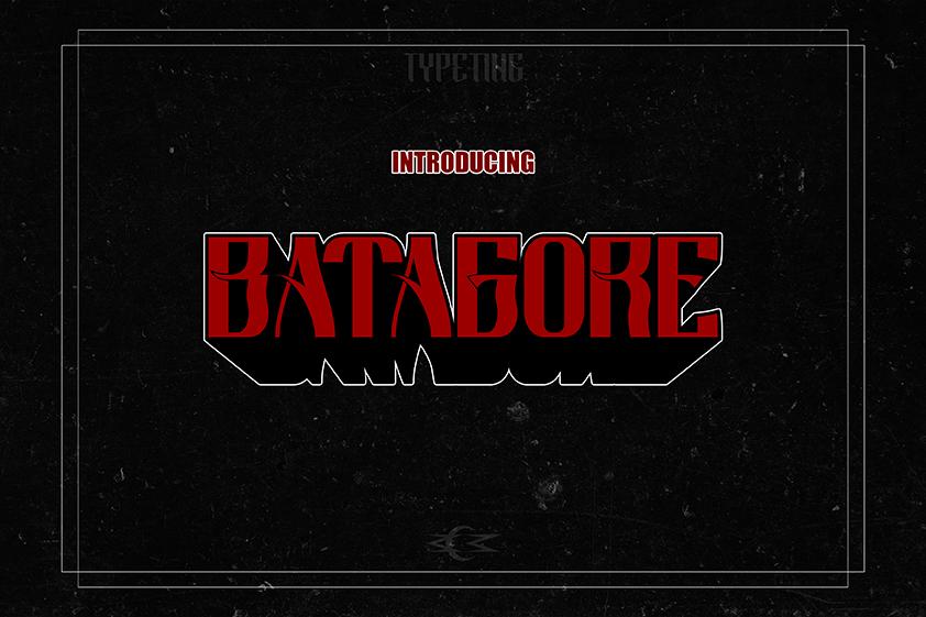 Batagore Font
