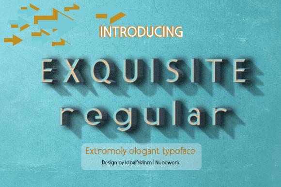Exquisite Font