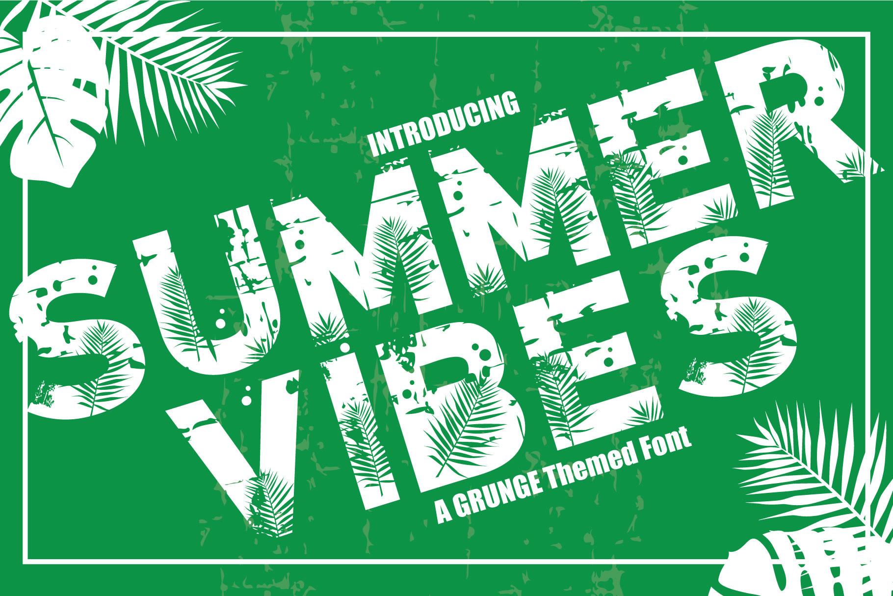 Summer Vibes Font