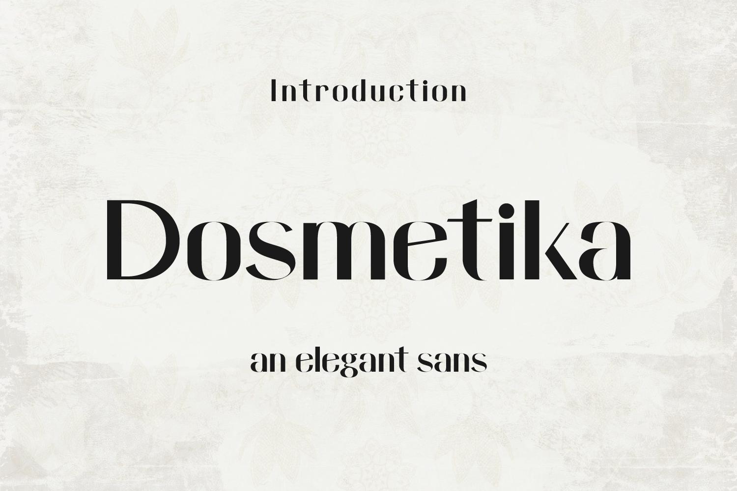 Domestika Font