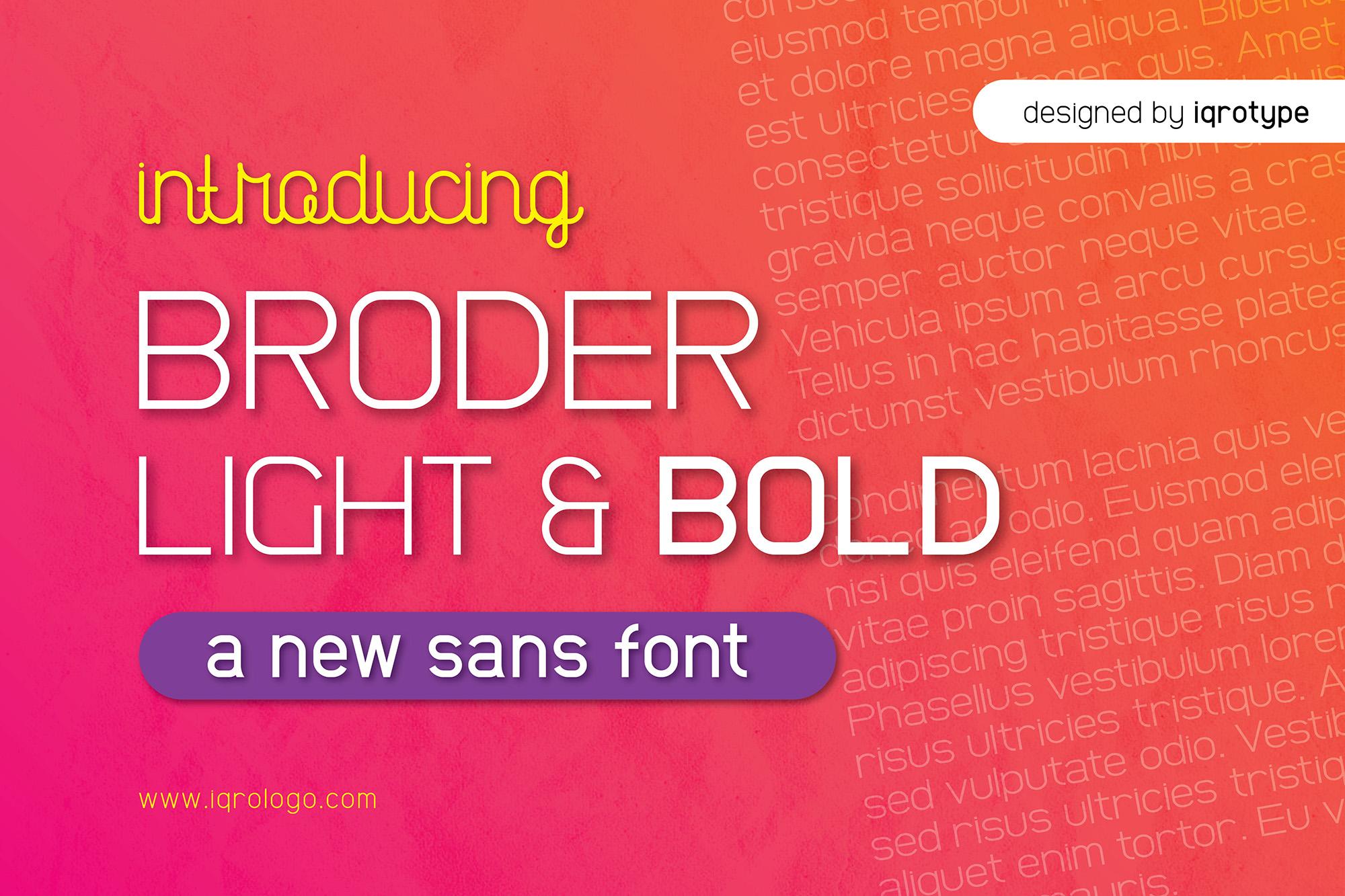 Broder Font