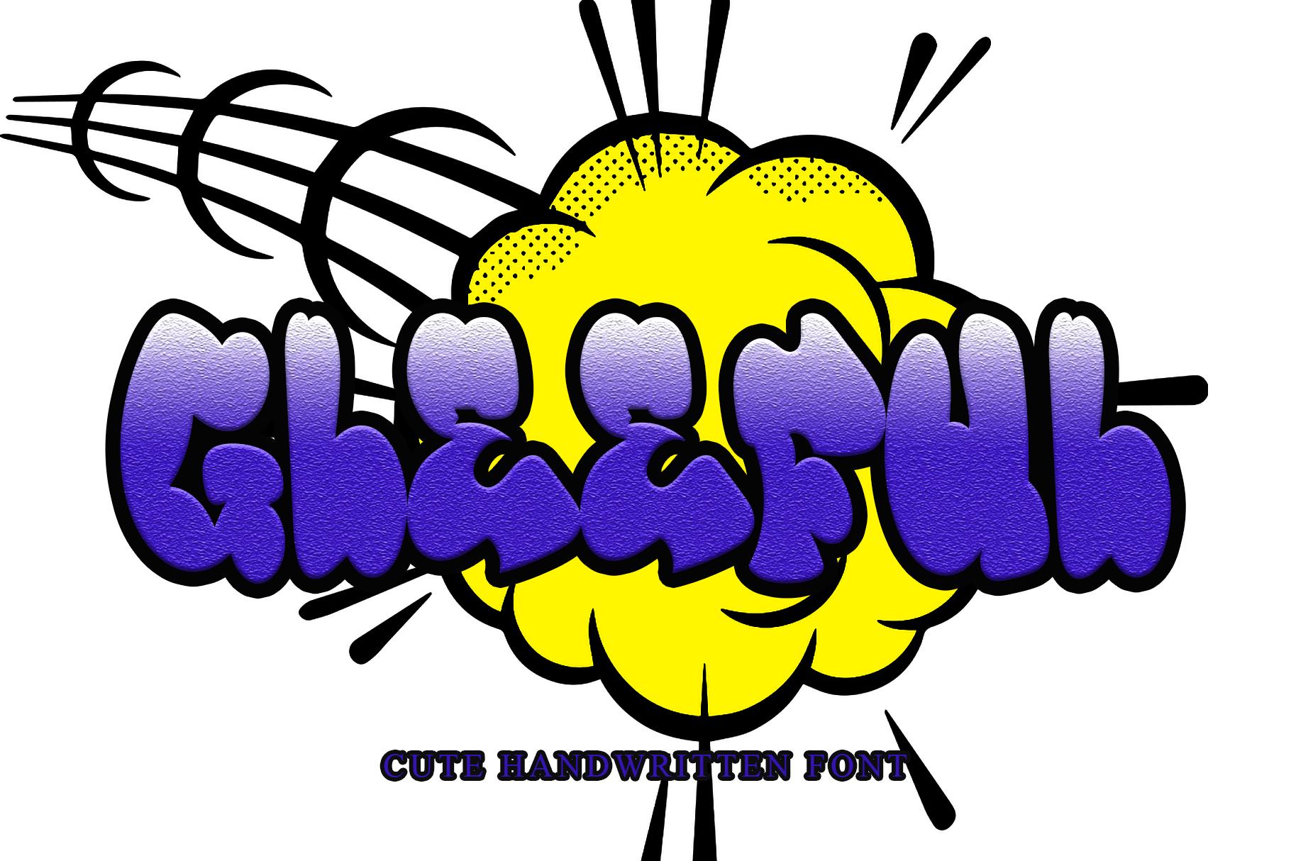 Gleeful Font